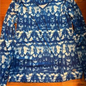 Reel Legends Tie-Dye Long Sleeve SUN Shirt